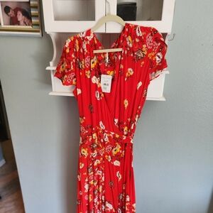 Absolutely beautiful Free People wrap dress, Size L